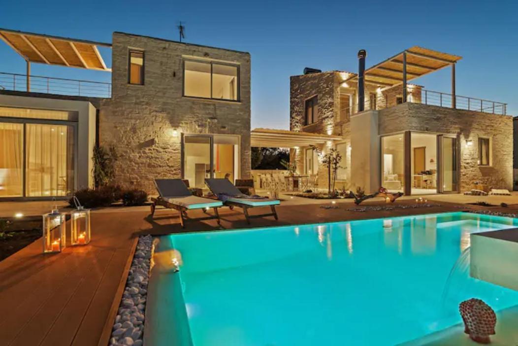 Villa Annassa Almyrida Almirida Exterior foto
